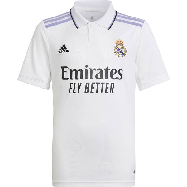 Adidas Fussballtrikot Real Madrid Heim 2022 Kinder