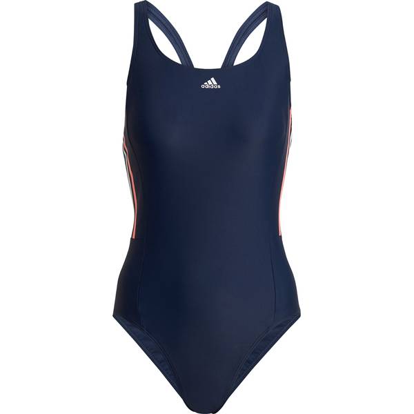 adidas Damen Mid 3-Streifen Badeanzug