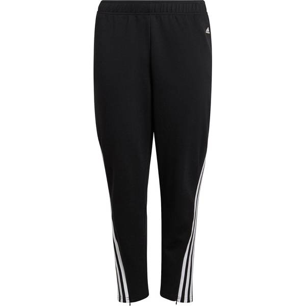 adidas Damen Sportswear Future Icons 3-Streifen Skinny Hose – Große Größen