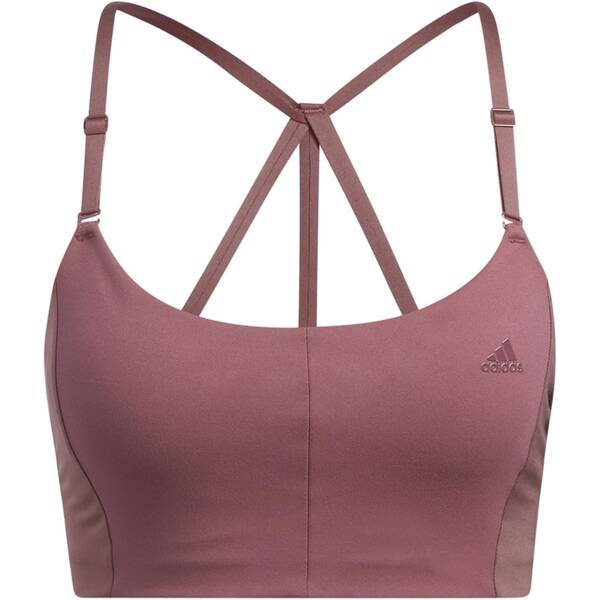adidas Yoga Studio Light-Support 3-Streifen Sport-BH