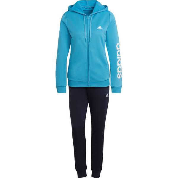 adidas Damen Essentials Logo French Terry Trainingsanzug