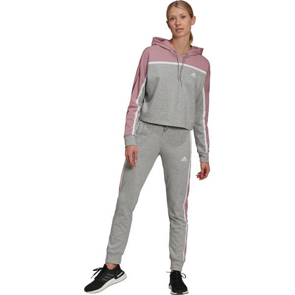 adidas Damen Sportswear Subtle Block Trainingsanzug