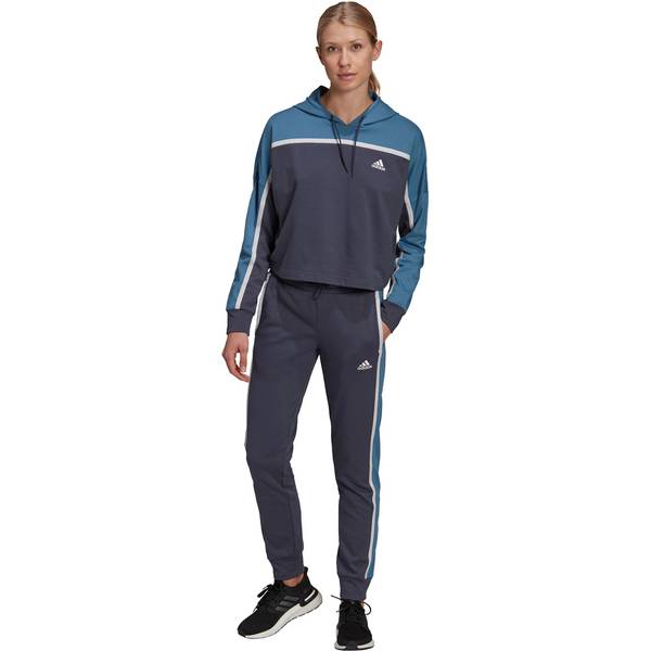 adidas Damen Sportswear Subtle Block Trainingsanzug