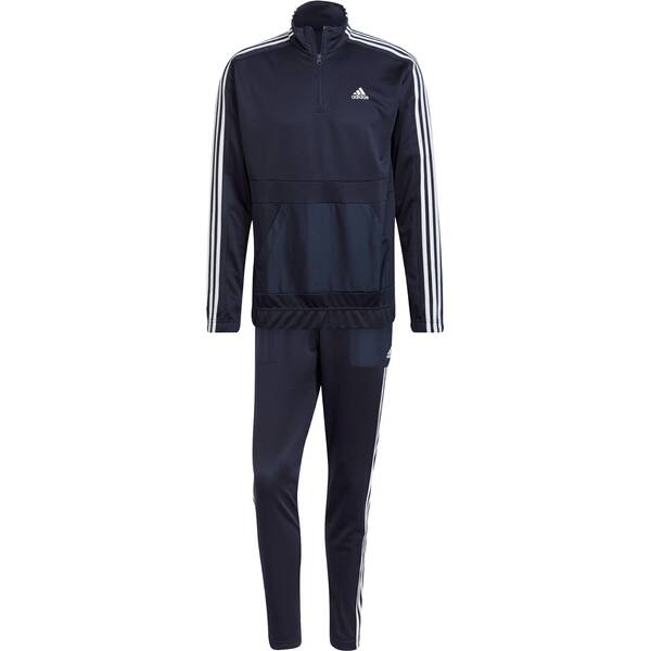 adidas Herren AEROREADY Tricot Quarter-Zip Trainingsanzug