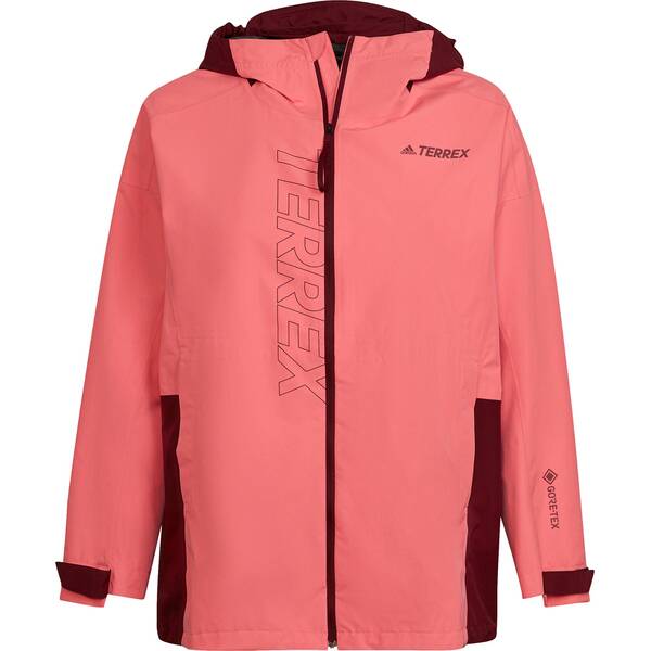 adidas Damen TERREX GORE-TEX Paclite Regenjacke – Große Größen