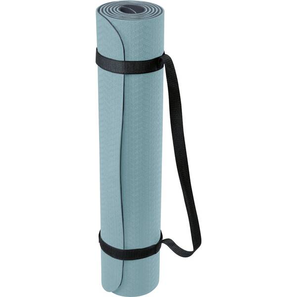 DEUSER Yoga-Matte (TPE) - mint/grau