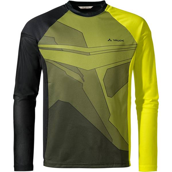 Vaude - Moab L/S T-Shirt VI - Radtrikot Gr S oliv