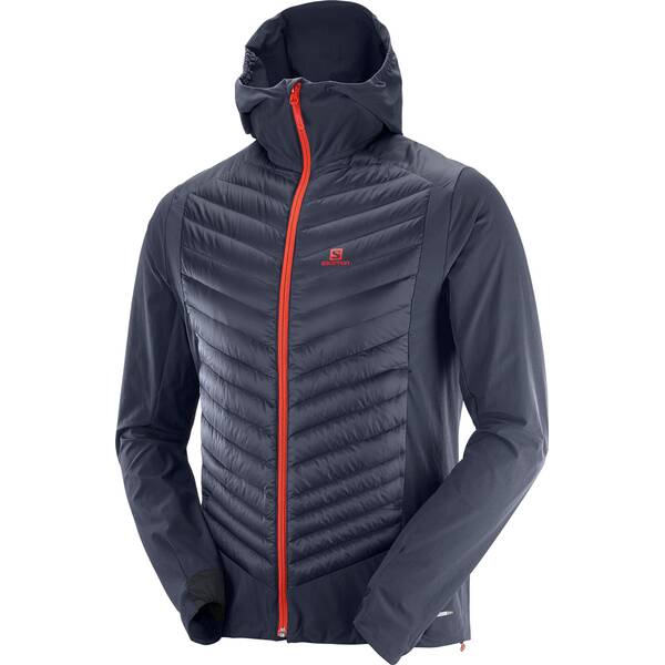 SALOMON Herren Skijacke HALOES DOWN HYBRID HOODIE M