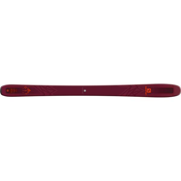 SALOMON Ski N QST 106 Bordeaux/Orange