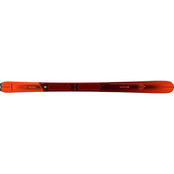SALOMON Herren Freeride Ski SKI SET T MTN EXPLORE 88 + Skins Red/Bk