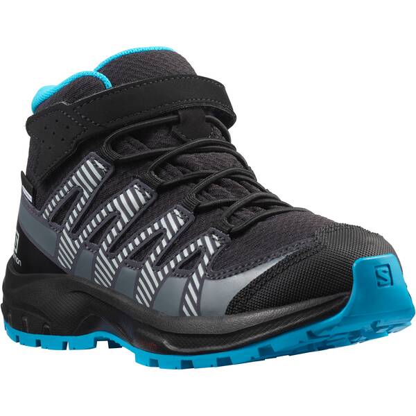 SALOMON Kinder Trekkingstiefel SHOES XA PRO V8 MID CSWP K Black/Monumen
