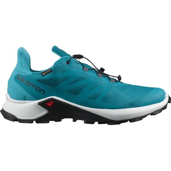 SALOMON Herren Trailrunningschuhe SHOES SUPERCROSS 3 GTX Crystal Teal/Wht