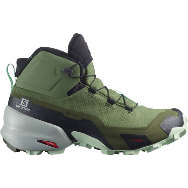 SALOMON Damen Trekkingstiefel SHOES CROSS HIKE MID GTX W Ol/OlvNig/Spr
