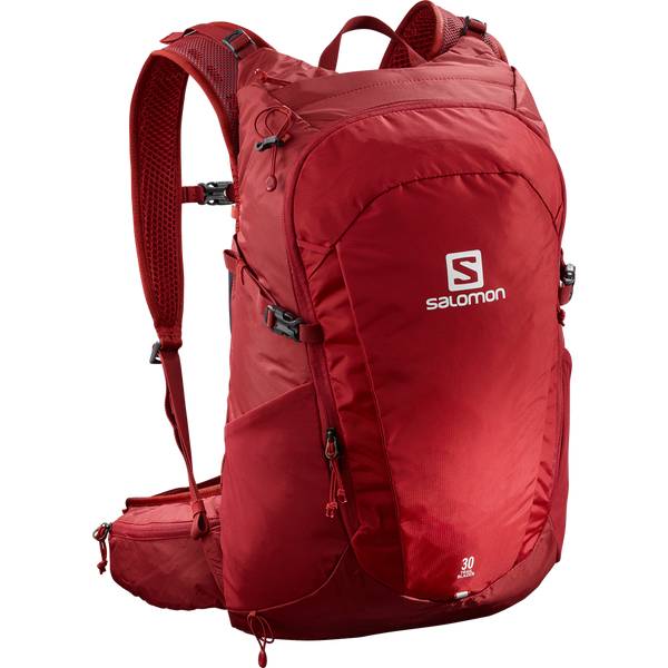 SALOMON Rucksack TRAILBLAZER 30 RED CHILI/RED DAHLIA/EBON