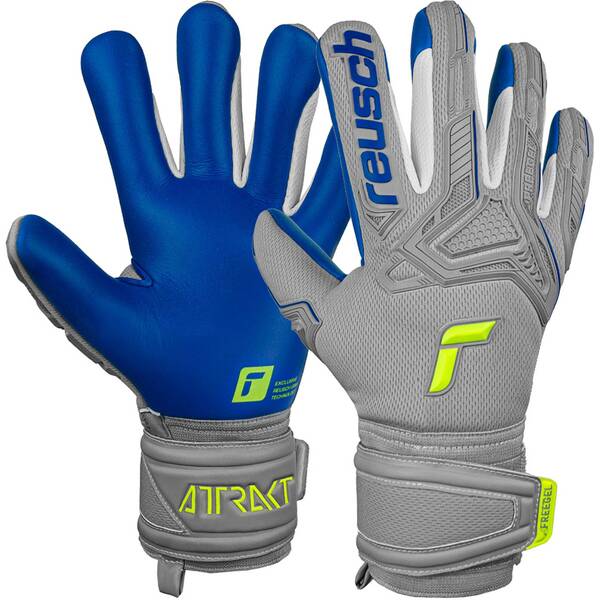 REUSCH Torwarthandschuhe Attrakt Freegel Silver Finger Support