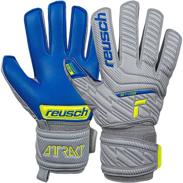 REUSCH Kinder Torwarthandschuhe Attrakt Silver Junior