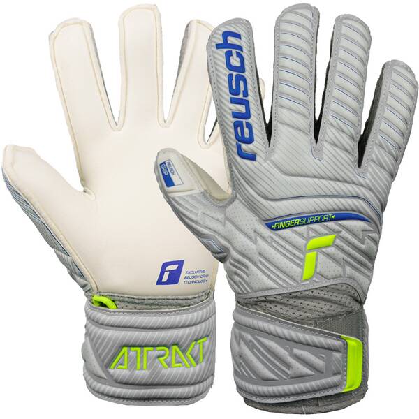 REUSCH Kinder Torwarthandschuhe Attrakt Grip Finger Support Junior