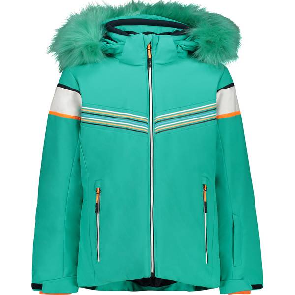 CMP Kinder Mädchen Ski Jacke mit Kapuze