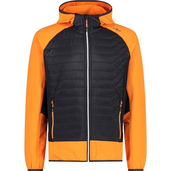 CMP Herren Kapuzensweat MAN JACKET HYBRID FIX HOOD