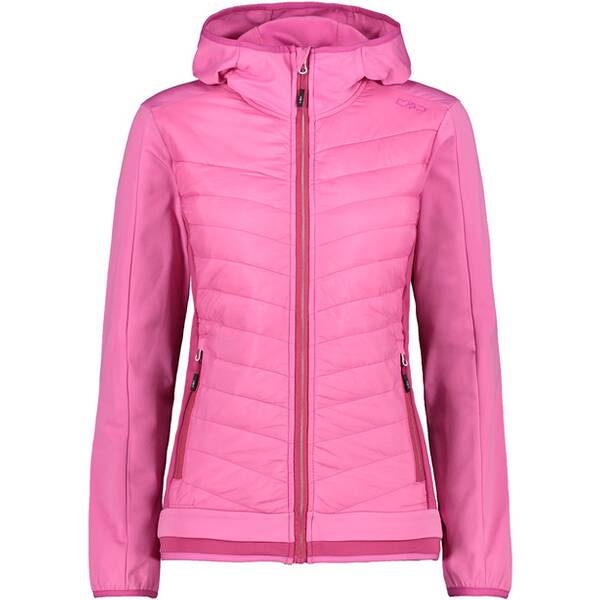 CMP Damen Kapuzensweat WOMAN HYBRID JACKET FIX HOOD