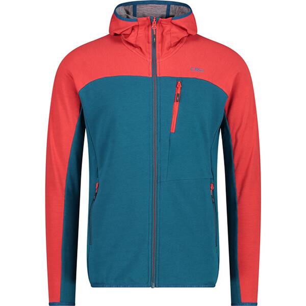 CMP Herren Kapuzensweat MAN HYBRID JACKET FIX HOOD