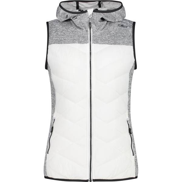 CMP Damen Unterjacke WOMAN HYBRID VEST FIX HOOD