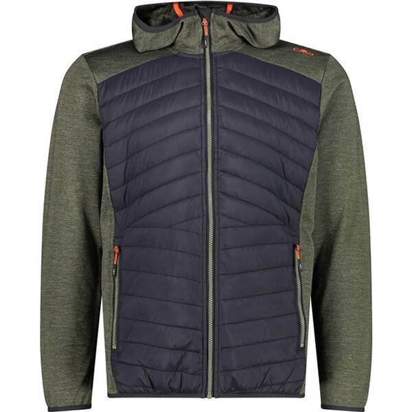 CMP Herren Kapuzensweat MAN HYBRID JACKET FIX HOOD