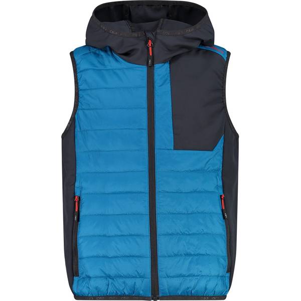 CMP Kinder Weste KID HYBRID VEST FIX HOOD