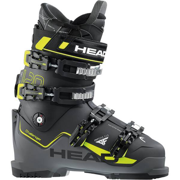 HEAD Skischuh CHALLENGER 120 BLACK/ANTH - YELLOW