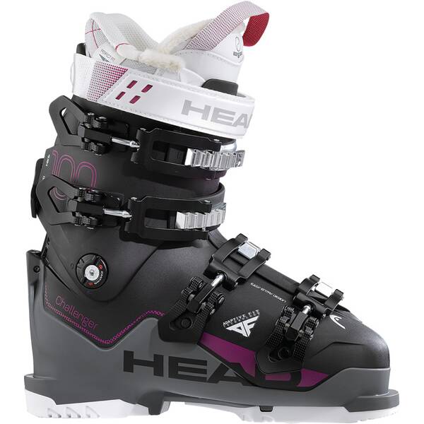 HEAD Skischuh CHALLENGER 100 WBLACK / ANTHR - F