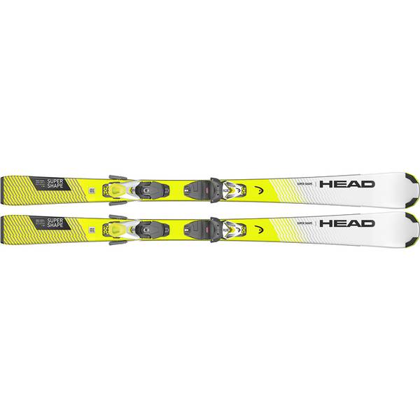 HEAD Kinder Skier Supershape SLR Pro + SLR 7.5 GW AC