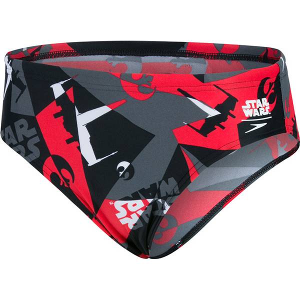 SPEEDO Kinder Badehose ESS AL 6.5CM BRF JM BLACK/GREY