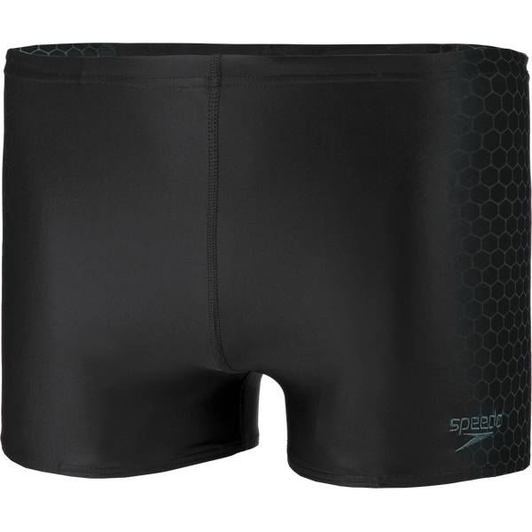SPEEDO Badehose PLMT AQUASHORT AM BLK/GREY