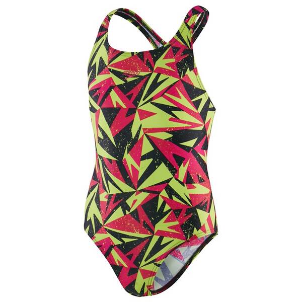 SPEEDO Kinder Badeanzug HYPERBOOM MDLT JF PINK/GREEN