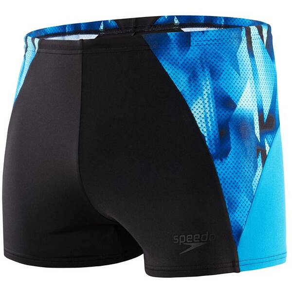 SPEEDO Badehose ECO END+ SPL ASHT AM BLK/BLUE