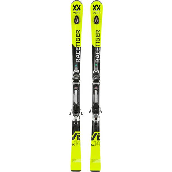 VÖLKL Herren Racing Ski RACETIGER SC YELLOW+VMOTION 10 GW
