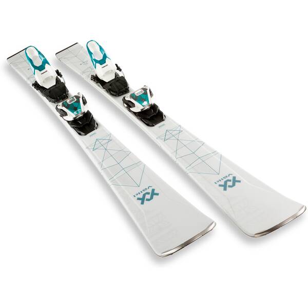 VÖLKL Damen All-Mountain Ski FLAIR 76+VMOTION 10 GW LADY TEAL