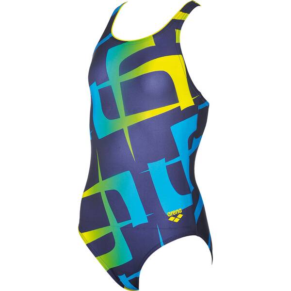 ARENA Mädchen Sport Badeanzug Scrawl