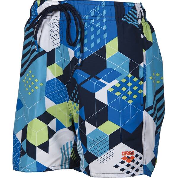 ARENA Jungen Badeshorts Cubes Boxer