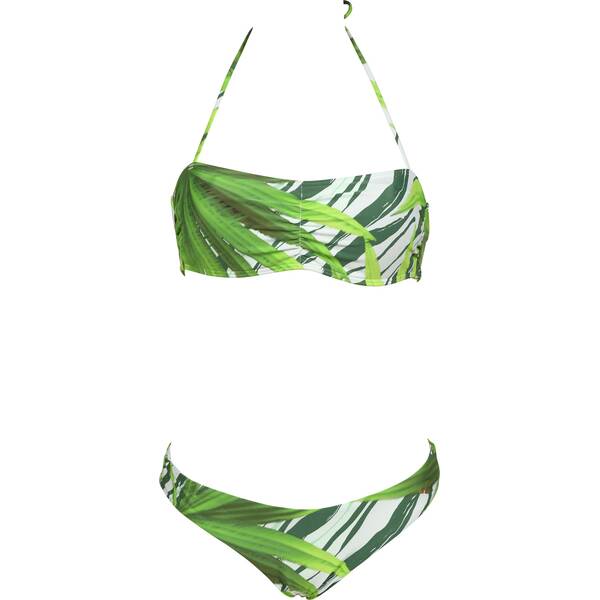 ARENA Damen Badeanzug WOMEN'S BIKINI BANDEAU ALLOVER