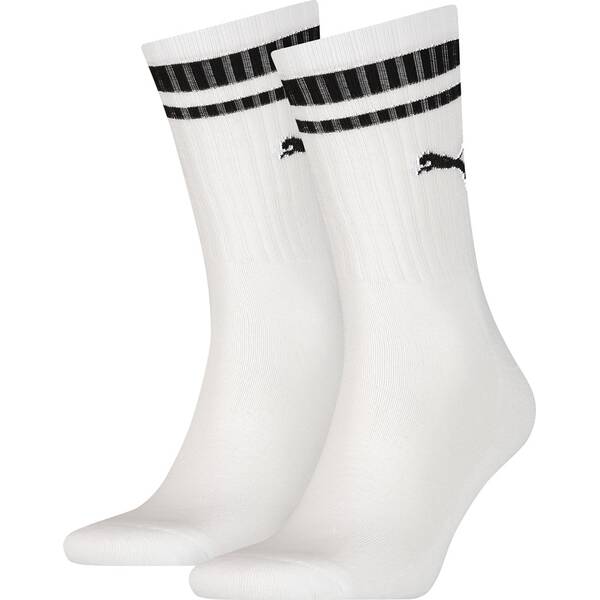 PUMA Crew Heritage Stripe Socken 2er-Pack