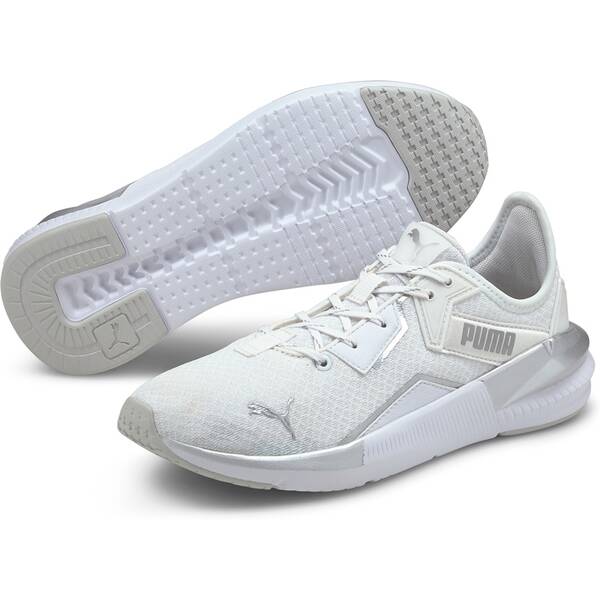 PUMA Damen Trainingsschuhe Platinum Metallic
