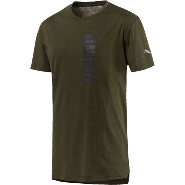 PUMA Herren Fitnessshirt Energy Triblend Graphic Tee