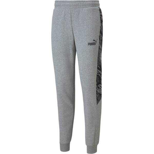 PUMA Herren Sporthose Graphic Sweat Pants FL cl