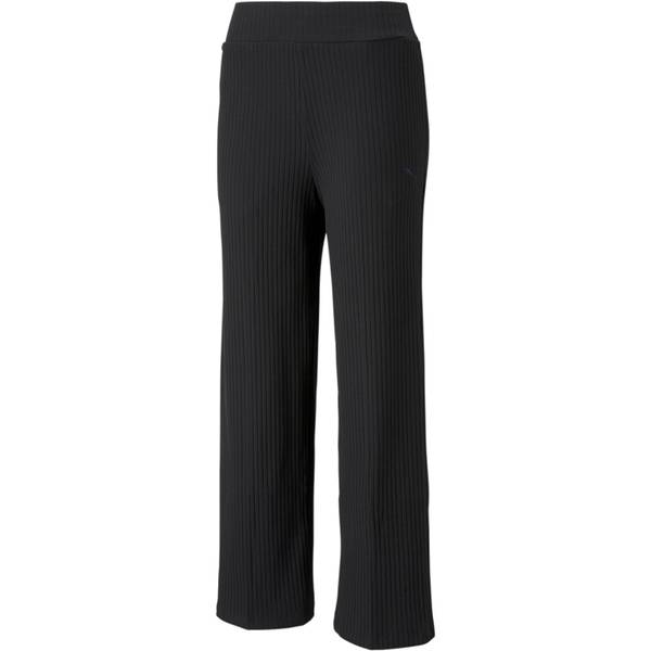 PUMA Damen Sporthose HER Ribbed Wide Pants