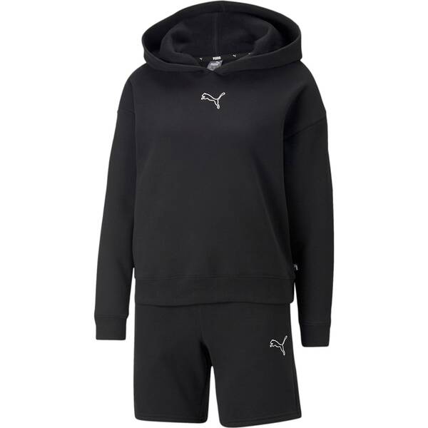PUMA Damen Sportanzug Loungewear 7 Shorts Suit