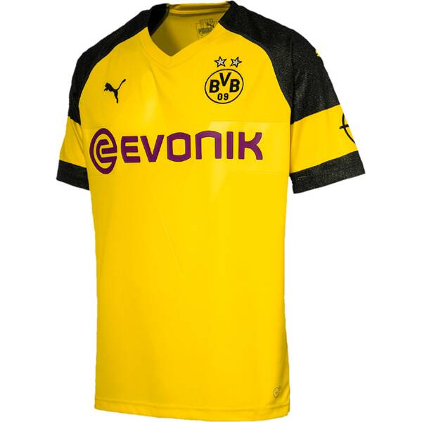 PUMA Herren Fußballtrikot BVB Home Trikot Erwachsene 2018/2019 Kurzarm