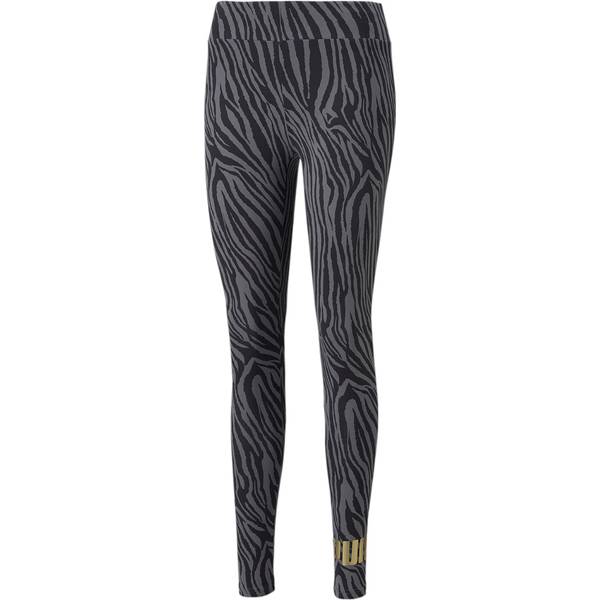 PUMA Damen Strumpfhose ESS Tiger AOP Leggings