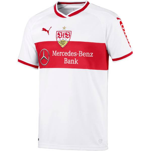 PUMA Herren Fußballtrikot VfB Stuttgart Home Replica Kurzarm