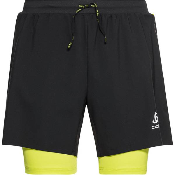 ODLO Herren 2-in-1 Shorts AXALP TRAIL 6 IN